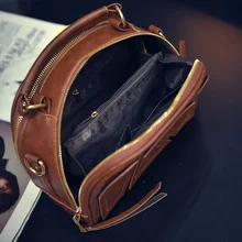 Горячая 1 шт. Женская сумка через плечо PU на молнии винтажная для путешествий Деньги Мобильный телефон-B5