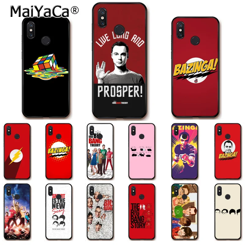 

MaiYaCa The Big Bang Theory Phone Case for Xiaomi Redmi4X 6A S2 Go Redmi 5 5Plus Note4 Note5 7 Note6Pro