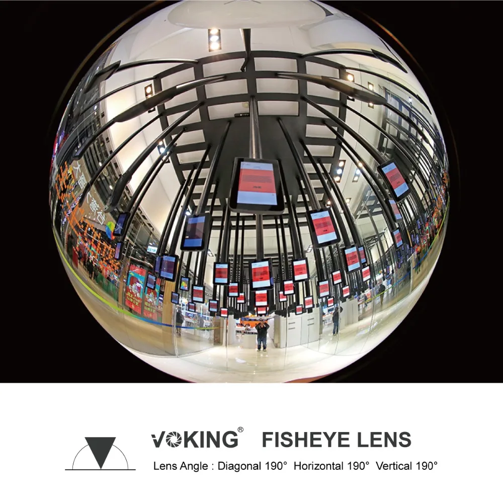 Объектив VOKING VK 6 5 мм f/2 0 Ultra Wide Ручной Рыбий глаз для Nikon Panasonic Olympus Micro Four Thirds
