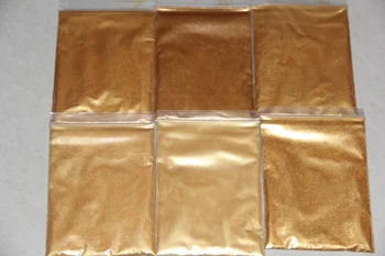 

Iron gray version gold color Natural Mica Powder Pigment For Makeup Free Shipping