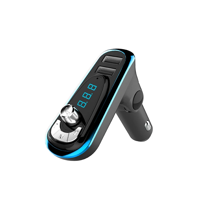 4 in 1new Anlud fm передатчик громкой Bluetooth гарнитура для авто 2 USB Автомобильное Зарядное