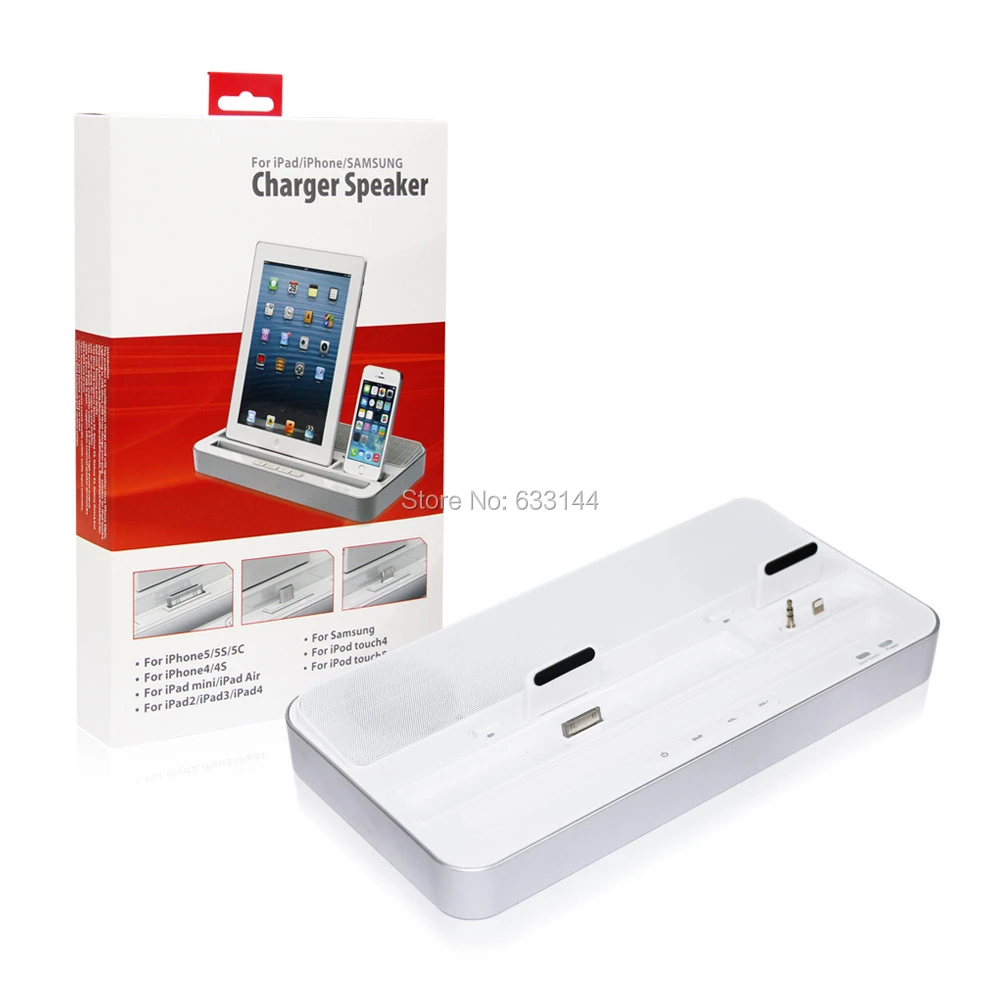 Ipega Dual Dock Charger Station Speaker Stand For Iphone 4s 5 5s 5c Ipad 2 3 4 Mini Ipad Air Samsung Galaxy S3 S4 Note 2 Ipod S3 Phone S4 Waterproofs4 Car Aliexpress