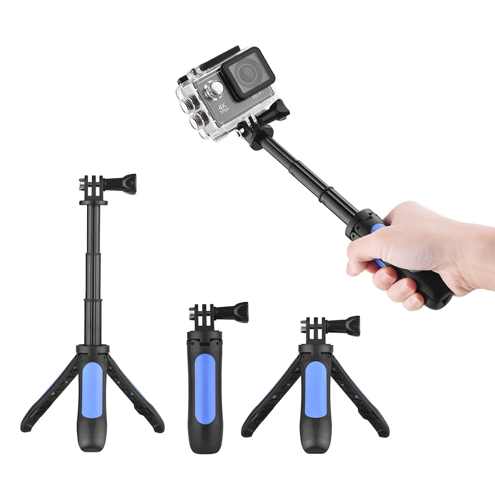 Мини-удлинитель Ручной штатив селфи-палка 3 в 1 выдвижной монопод для iPhone 8 Samsung Gopro