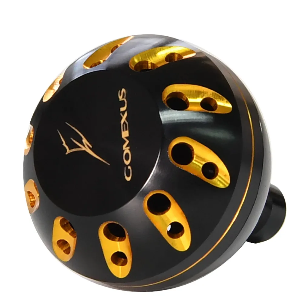

Gomexus Power Knob for Shimano Socorro Reel Handle B SW Direct, Penn Quantum Avet Accurate Okuma Abu Reel Handle 41mm Drill Fit