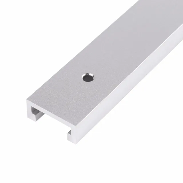 T-Track T-Slot Aluminum Alloy Track for Woodworking Workbench Machines  400mm Length
