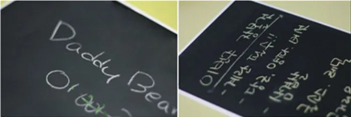 Top 130sets Removable Blackboard sticker lousa mini blackboards 30CMx20CM 1set=8pcs 3