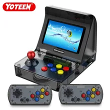 Yoteen Портативный ретро мини портативная игровая консоль 4,3 дюймов 64bit 3000 видеоигры Классическая семейная игровая консоль Ретро Аркада