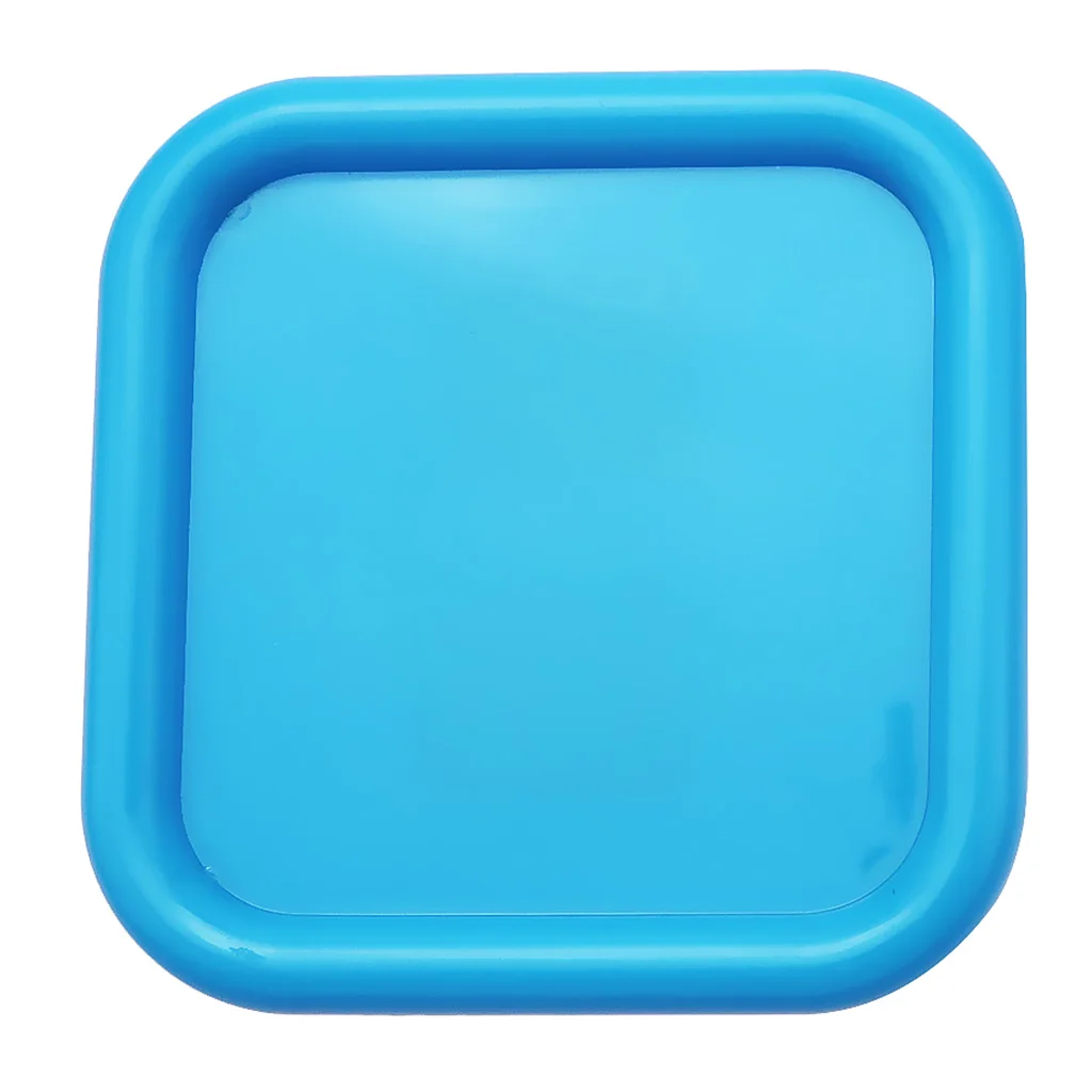 Квадратная Магнитная булавка-подушка Caddy бумажный зажим держатель для нажимных штифтов швейные иглы, заколки невидимки для волос, домашний офисный стол органайзер - Цвет: Blue