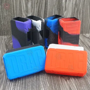 

5pcs Microsmoke High quality Silicone Protective Case for E-Cigarette Products Voopoo drag 2 177W kit free shipping