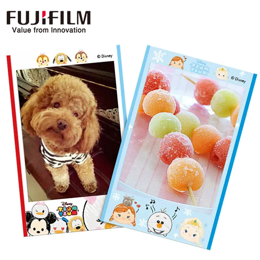 Подлинная 10 листов Fujifilm instax мини фильм Цум Края пленки для Мгновенного Камеры 8 7 s