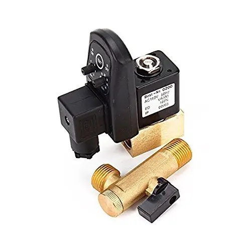 

High Quality AC110V 1/2"Electronic Timed Air Compressor Automatic 2-way Drain Valve