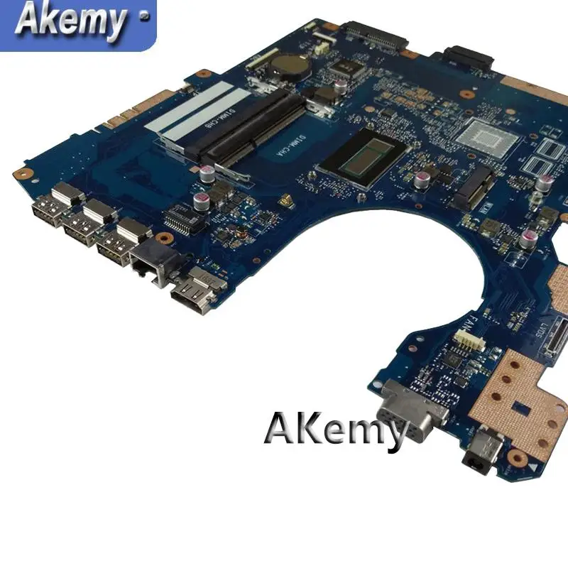 Akemy P552LA Материнская плата Asus P552 P552L P552LA P552LJ плата ноутбука 100% тестирование с I3-5005 Процессор GT920M 2 Гб