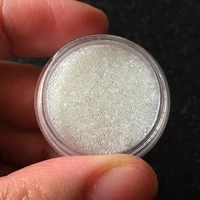 3D Manicure Micro Crystal Glass Beads Transparent white 0.4mm Magic Tiny Clear Caviar Rhinestone For Nails Art Decorations 1