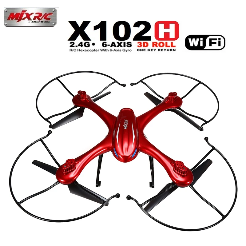 MJX X102H RC font b Drone b font With 14MP 1080P Full HD WiFi Camera FPV