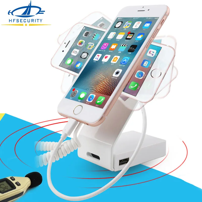 

Smart Phone Anti Lost Display Charging Alarm Security Retail Shop Anti Lost Display Rack for Iphone Huawei Sumsang Phone