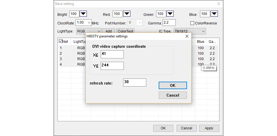 LED SPI Controller DMX Master Console LED DVI Controller Support Jinx Max 400000 Pixels Screen Capture Controller H803TV 30