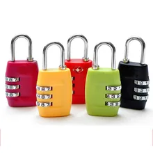 1pc zinc alloy 3 digit combination suitcase safety travel password lock mini portable luggage lock TSA