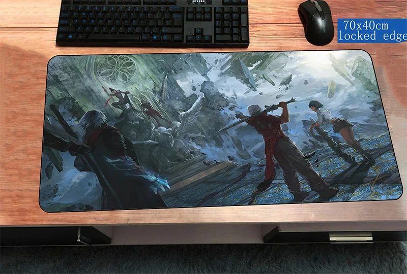 Devil may cry коврик для мыши геймер xl 700x400x2 мм notbook коврик для мыши игровой коврик для мыши лучший коврик для мыши стол для компьютера padmouse коврики