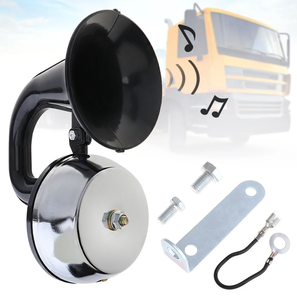 12V 24V 126DB Super Loud Air Horn Waterproof Snail Air Horn Dustproof