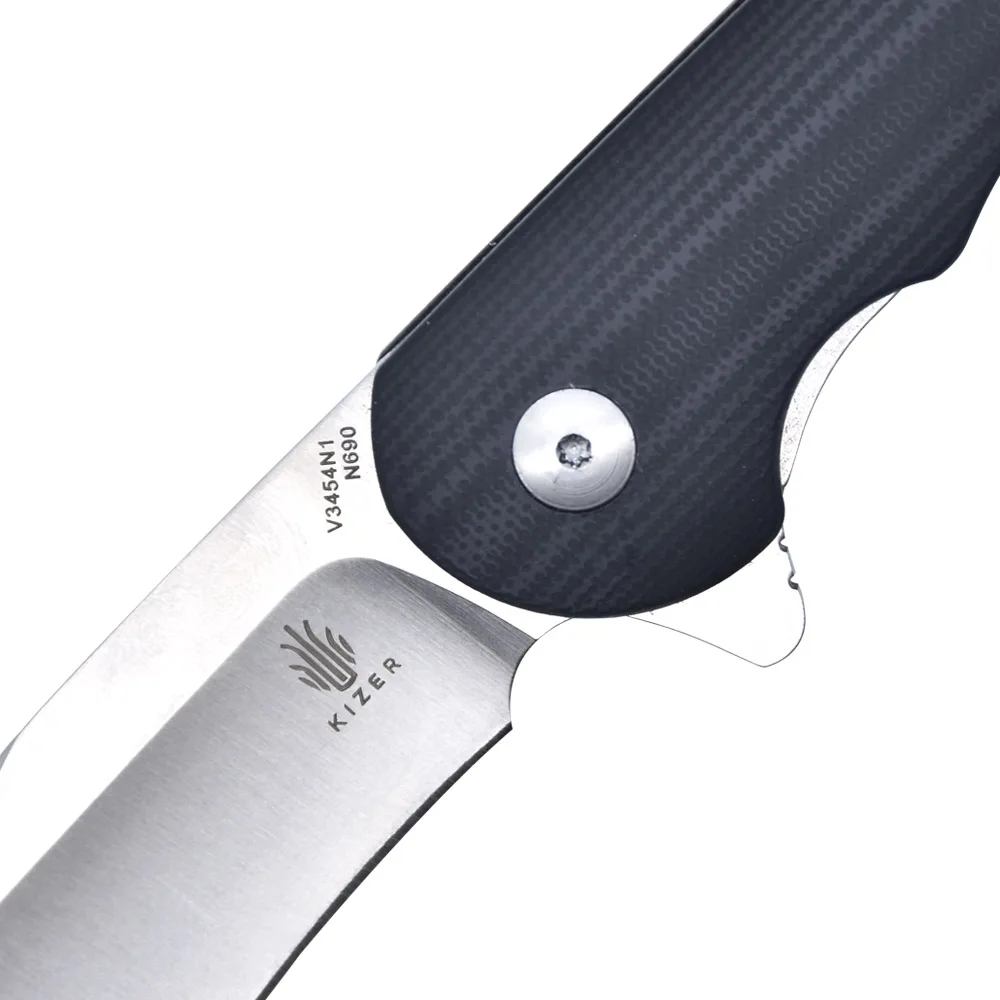 Kizer складной карманный нож V3454N1/V3454N2 Flashbang для выживания Высокая твердость