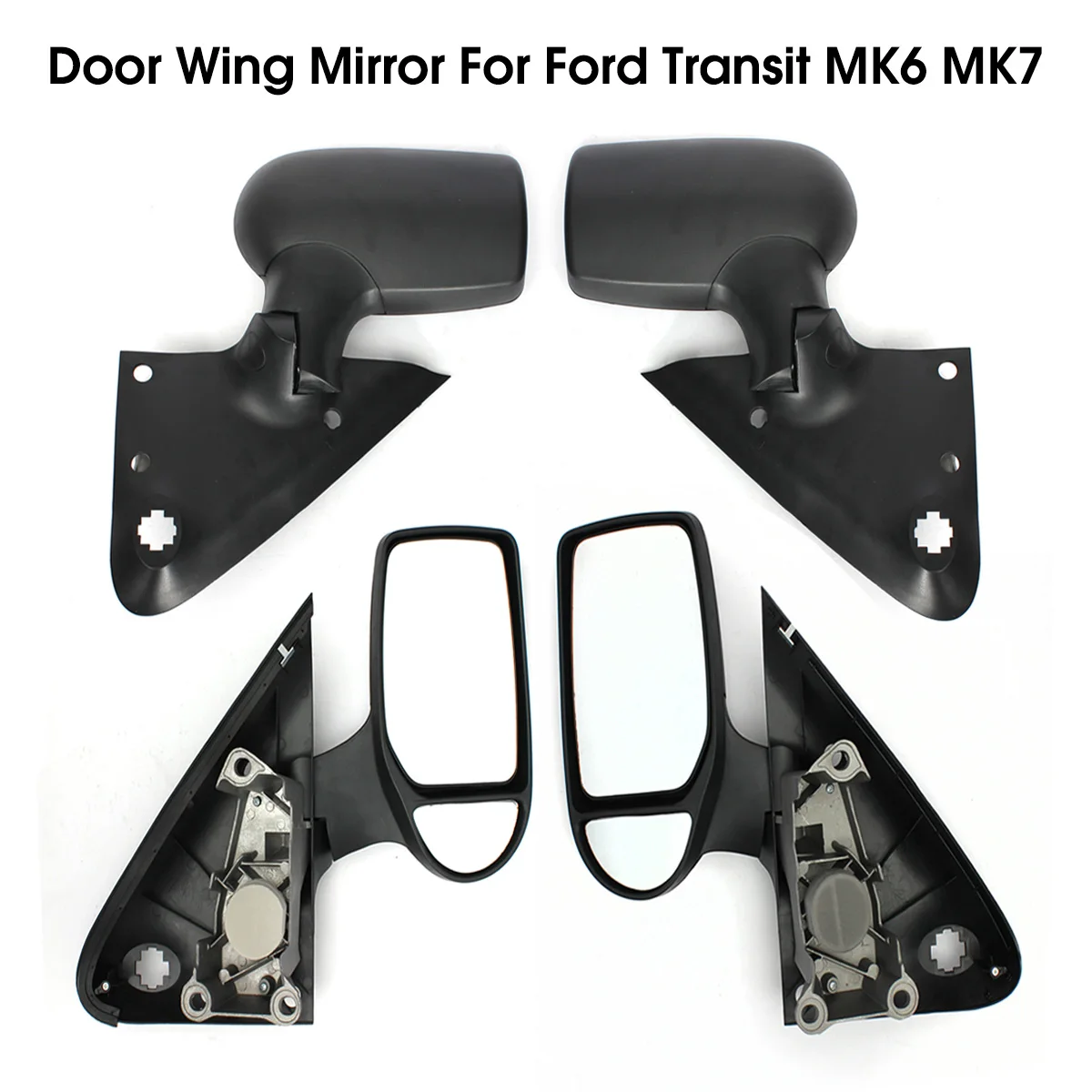 Левая или правая полная электрическая дверь крыло зеркало стекло для Ford/Transit/MK6/MK7 60 см* 31 см* 15 см
