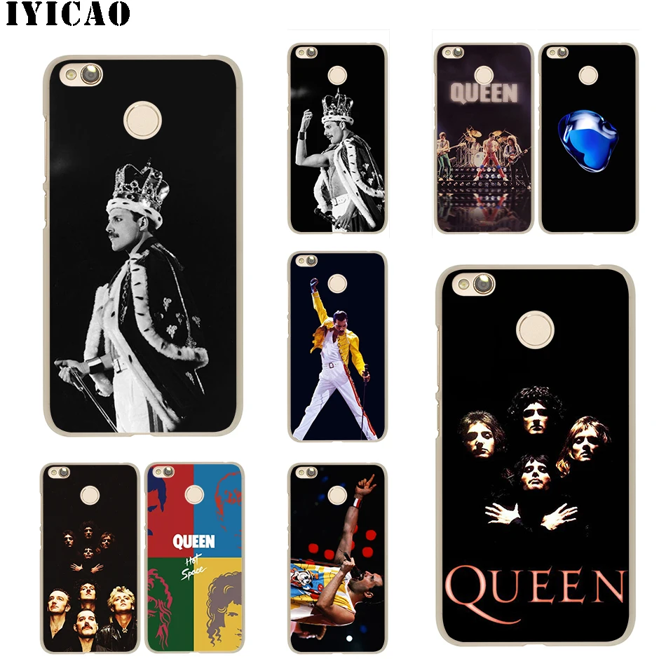 Mercury Wembley Queen черный Жесткий Чехол для Xiaomi Mi 5 5S 6 9 8 A2 Lite 5X Mix 2S F1 SE MAX 3 9T A3 Pro CC9E Redmi Note |