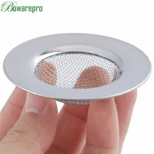 bowarepro 53/64/77MM Shower Drain Hole Filter Trap Metal Sink Strainer Stainless Steel Bath Sink Drain Kitchen Waste Stop Screen