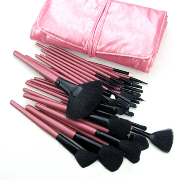 Cheap 32 Pieces Red/Black Make Up Set Professional Makeup Accessories Brushes Tools Foundation Brush Sets & Kits High Quality Cheap 32 Pieces Red/Black Make Up Set Professional Makeup Accessories Brushes Tools Foundation Brush Sets & Kits High Quality
