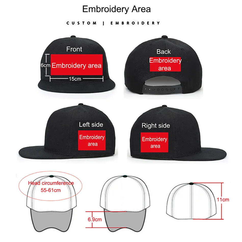 1 шт., индивидуальная Мужская Хип-Хоп Кепка с вышивкой, Кепка с логотипом на заказ, надпись, номер, Снэпбэк Кепка для женщин, подарок на день рождения, Прямая поставка