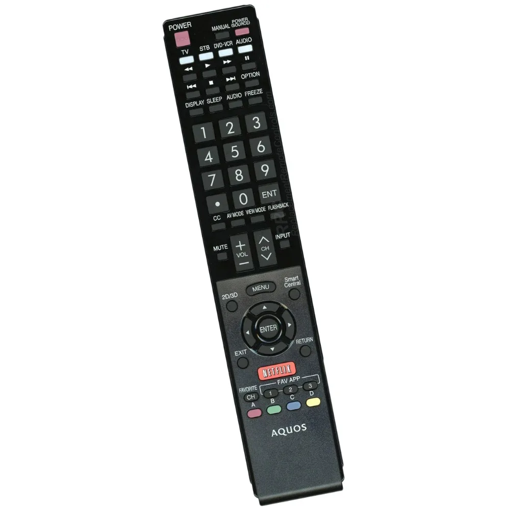 

Remote Control For Sharp RRMCGB173WJSA LC-60UE30U LC-70UC30U LC-60LE925UN GB039WJSA LC-46LE840X Aquos Smart LCD HDTV TV