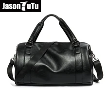 Кожа Для мужчин дорожные сумки нести на Чемодан сумки Для мужчин Duffel сумки для путешествий Tote Большой выходные сумка ночь bolsas viaje B723