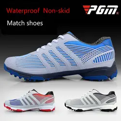 2018 PGM обувь для гольфа Мужские дышащие кроссовки уличные непромокаемые мужские туфли запатентованные Нескользящие кроссовки для гольфа