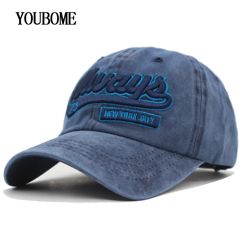 YOUBOME 100% القطن العلامة التجارية قبعة بيسبول الرجال Snapback قبعات النساء القبعات للرجال خمر التطريز Casquette العظام الذكور أبي قبعة قبعات YOUBOME 100% القطن العلامة التجارية قبعة بيسبول الرجال Snapback قبعات النساء القبعات للرجال خمر التطريز Casquette العظام الذكور أبي قبعة قبعات