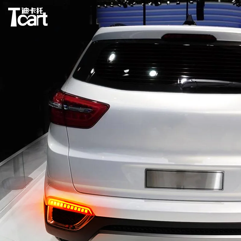 Задсветильник противотуманный фонарь Tcart аксессуары для Hyundai IX25 Creta 2018 2019