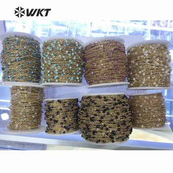 

WT-RBC100 New! High Quality Beads Chain A Variety Of Colors Can Choose DIY Your Favorite Necklace And Bracelet Beads About 3mm