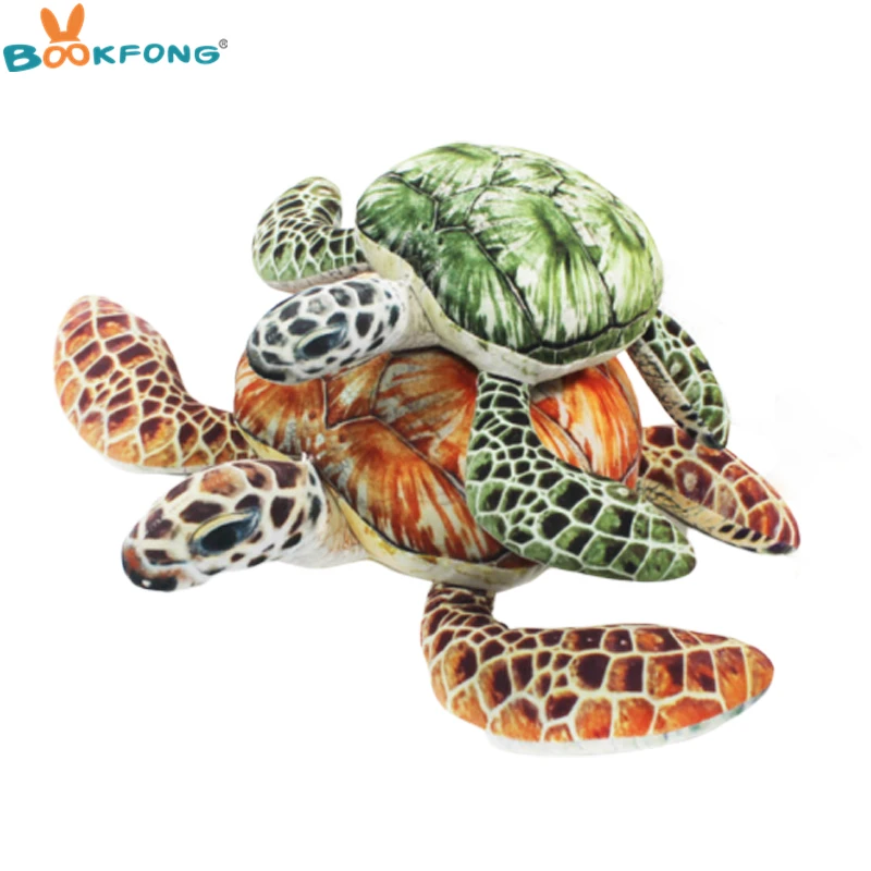 

1pc Lovely Ocean Sea Turtle Plush Toys Soft Tortoise Stuffed Animal Dolls Pillow Cushion Best Gifts For Kids Friend Baby
