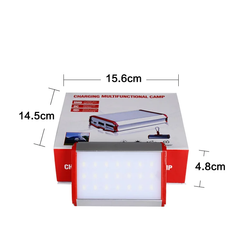 Аварийное освещение кемпинга фонарь 21LED портативный подвесной светильник для палатки с затемнением алюминиевый сплав USB power Bank Кемпинг Светильник