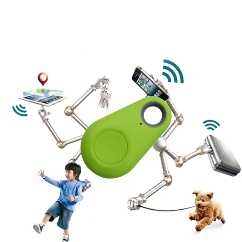Анти-потеря сигнализации смарт-тег Bluetooth трекер Детская сумка кошелек ключ искатель gps локатор сигнализации Pet собака трекер