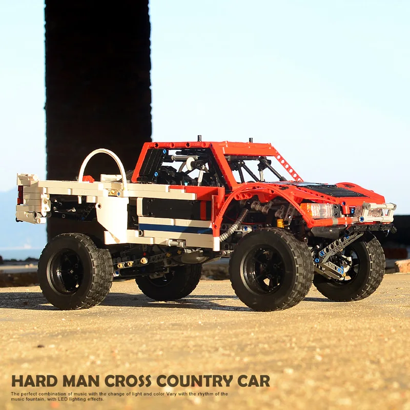 

Lepin Technic 23013 2314PCS SUV RC Off-road Car Pickup Truck MOC Series Sets Model Building Kits Blocks Bricks Toys For Children