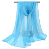 150*90cm solid white women plain bubble chiffon scarf hijab wrap printe solid shawls beach outdoor big silk scarves shawl female 4