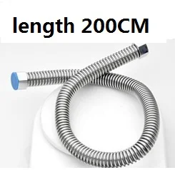 304 водонагреватель из нержавеющей стали сильфонный гофрированный шланг для горячей и холодной сантехники длина 20 см до 500 см - Цвет: Тёмно-синий