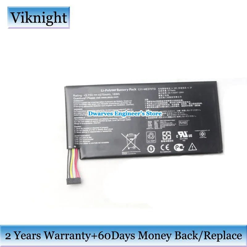 Original C11 ME370TG tablet Battery For ASUS Google NEXUS 7 tablet ME370TG 4270mAh 16WhLaptop