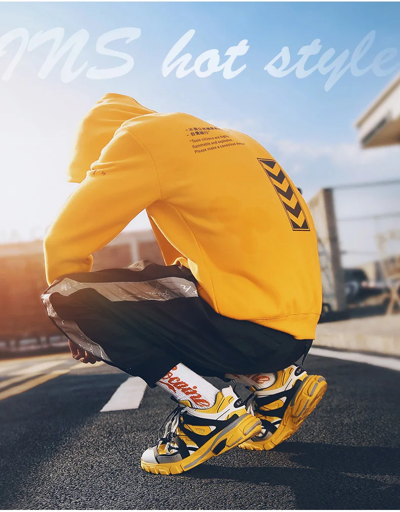 Mens Casual Shoes Chunky Sneaker Platform Trainers Sneakers Men Casual Shoes Mens High Shoes Men Sneakers Mesh Footwear 2019 New (10)