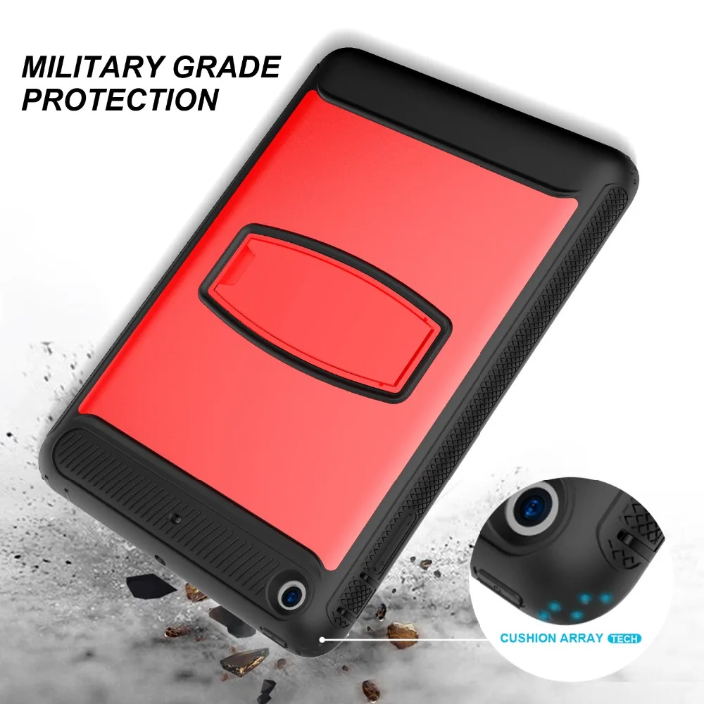 

For iPad Mini1/2/3 Shockproof Hybrid Rubber Rugged Hard Impact Protective Skin Shell Case For iPad Mini 1 / Mini 2 / Mini 3