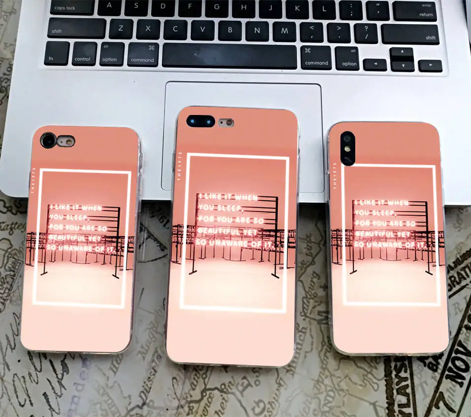 Чехол Minason The 1975 Songs для iPhone X 11 Pro 5S XR XS Max 6 6S 7 8 Plus, прозрачный мягкий силиконовый чехол для телефона Fundas Capinha Coque