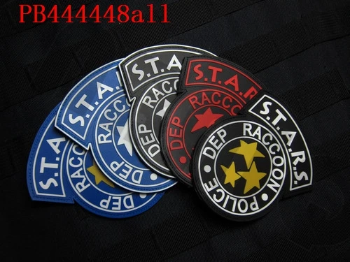 

3D PVC patch Biohazard Umbrella Corporation RACCOON POLICE DEP S.T.A.R.S Rubber patch