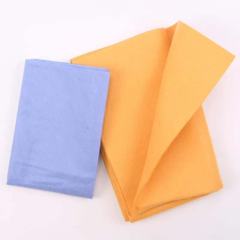Anti grease Bamboo Fiber Dish Cloth Washing Towel Non woven fabric