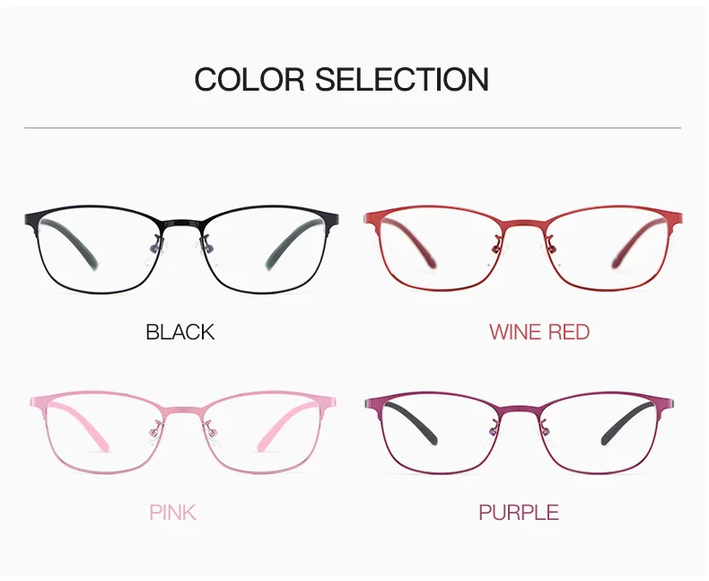 Новые умные многофокусные очки для чтения из сплава для женщин, анти-голубые лучи, ультралегкие элегантные очки+ 1,0+ 1,25+ 1,5+ 1,75