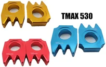 ДЛЯ Yamaha аксессуары TMAX530 ЧПУ зубчатого ремня украшения аксессуары алюминий пара (3 цвет необязательно)