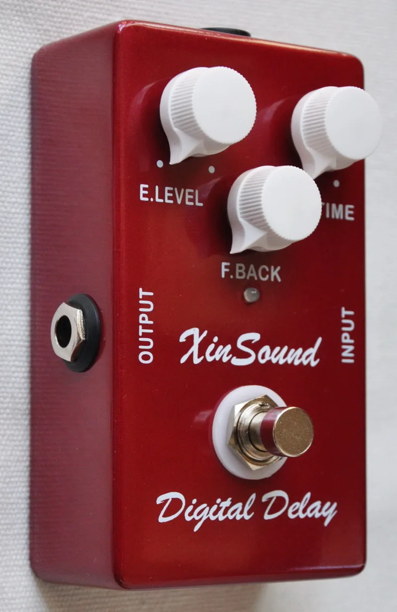 Digital Delay Effects Pedal and True bypass Delay time range 25ms